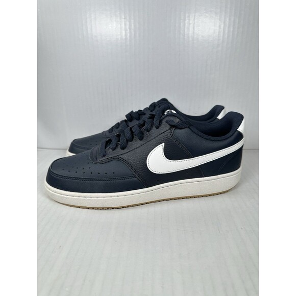 Nike Court Vision Lo Shoes Mens Size 9 Blue Obsidian White Sneakers FZ5547-400 main image 6